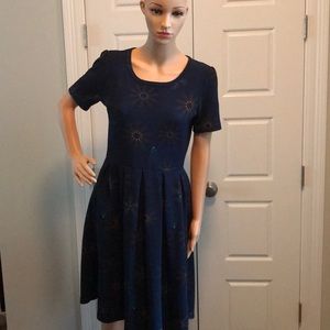 💜Lula Roe Amelia dress in EUC